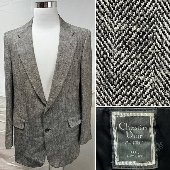 Cool Review About Vintage Dior Blazer
